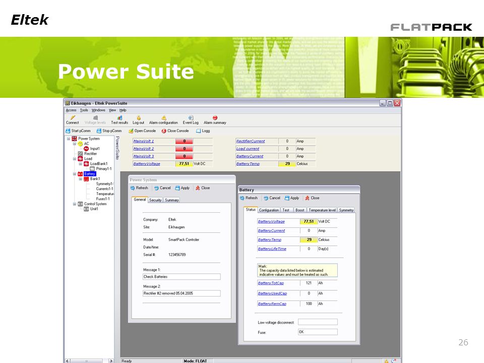 eltek power suite 3.6